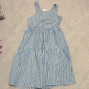 Crewcuts Blue and White Striped Sundress NEW